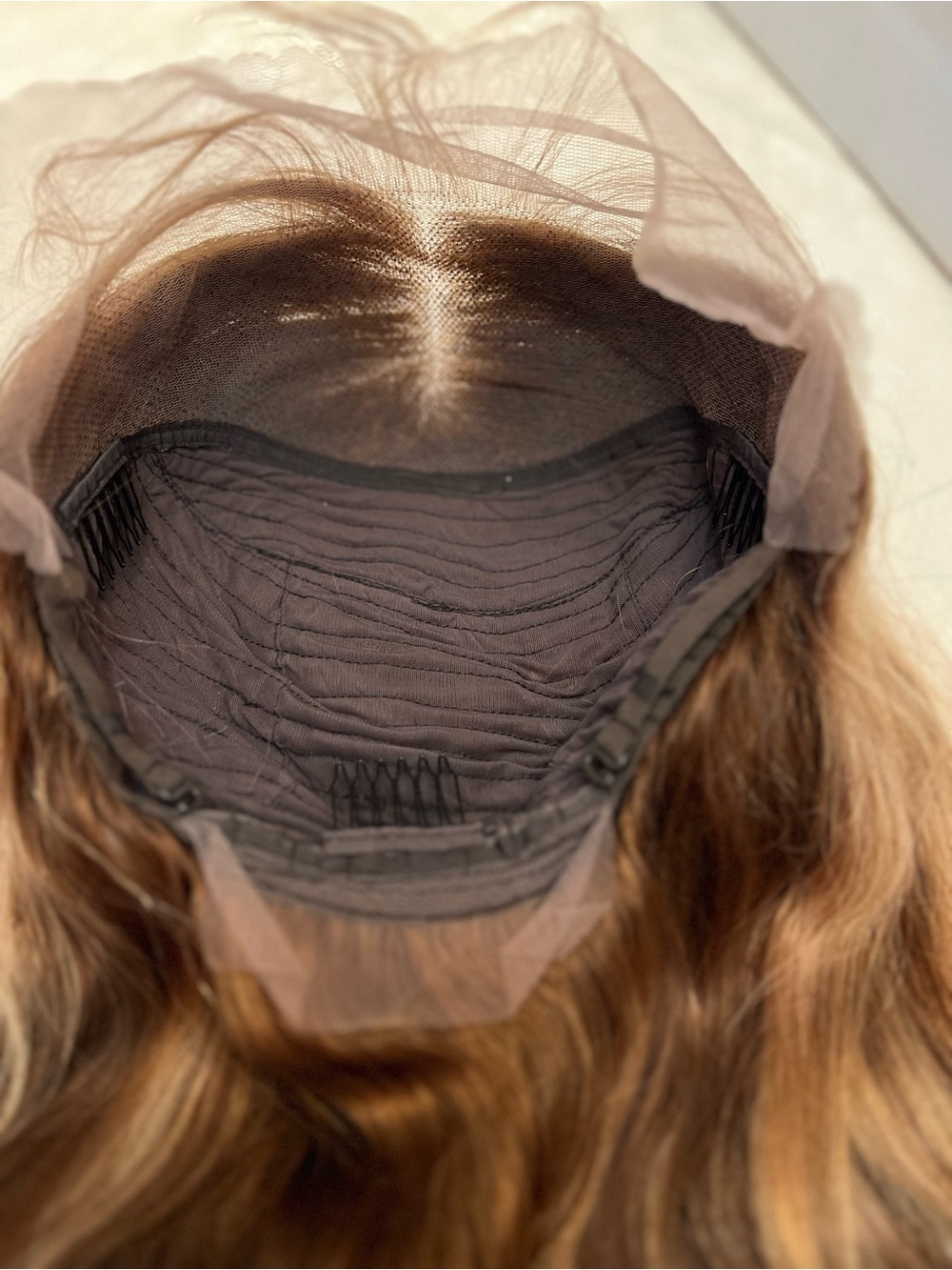 Brown Lace Front Women's Wig - Natural Brown - Picture 5 of 7